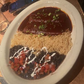 Savina's - Shredded Chicken Enchiladas - Mexican Near Me - Denver, Colorado