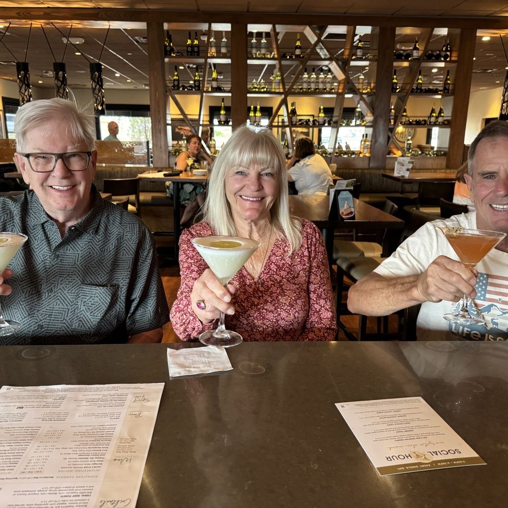 Bonefish Grill - Family enjoying our martinis - Seafood Near Me - Denver, Colorado