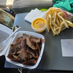 Nicky's Gyros - Lockport - Gyro plate and fries