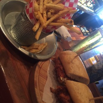 The Eagle Louisville - Fried chicken sandwich with fries a la carte - Southern Near Me - Louisville, Kentucky