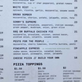 Sonny’s Pizza - Menu - Pizza Near Me - San Diego, California Sonny’s Pizza - Menu - Pizza Near Me - San Diego, California