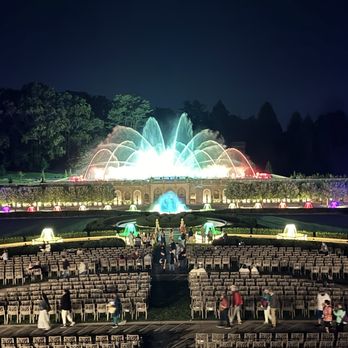 Longwood Gardens - Firework show - Botanical Gardens Near Me - Kennett Square, Pennsylvania