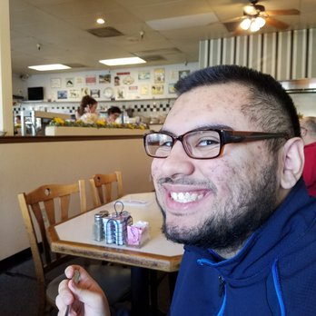 AJ's Cafe & Grill - Josh enjoying his food! - Breakfast & Brunch Near Me - Turlock, California AJ's Cafe & Grill - Josh enjoying his food! - Breakfast & Brunch Near Me - Turlock, California