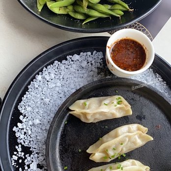 P.F. Chang's - Edamame and Handmade Pork Dumplings - 6 Count - Chinese Near Me - Orlando, Florida