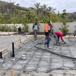 Enriquez Concrete - Team in action