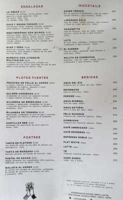 Menu photo 8 Cancino Ciudad de México, DIF Menu photo 8 Cancino Ciudad de México, DIF