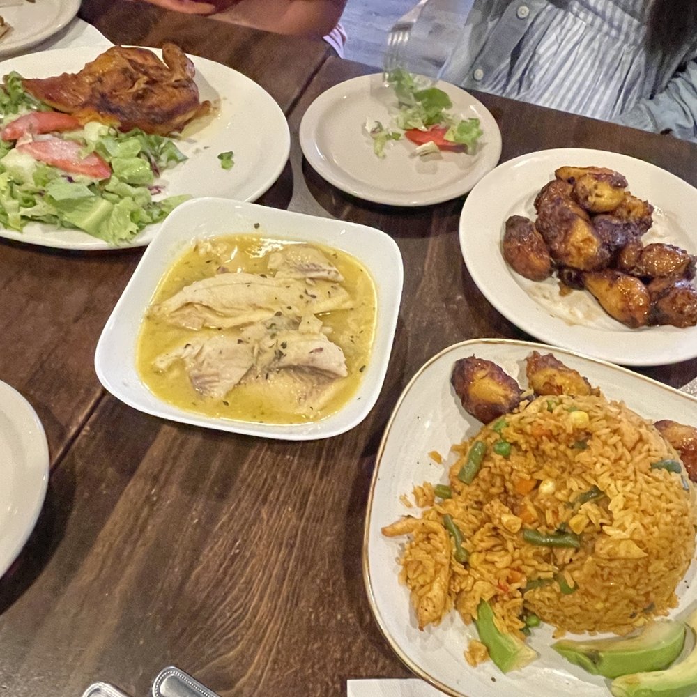Mina's Spanish Kitchen - a table full of food - Spanish Near Me - Monroe, New York Mina's Spanish Kitchen - a table full of food - Spanish Near Me - Monroe, New York