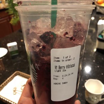 Starbucks - Does this look like light ice ??? - Coffee & Tea Near Me - Chantilly, Virginia