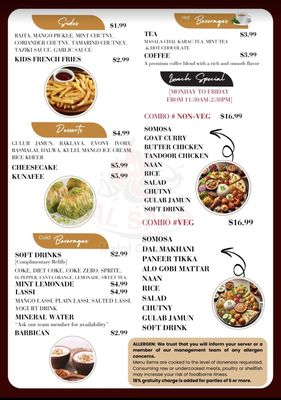Menu photo 4 Al Safa Tallahassee, FL