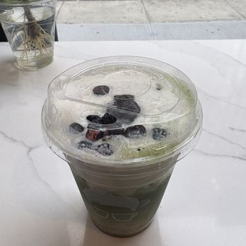 Gregorys Coffee - Blue Dream Matcha Latte - Coffee & Tea Near Me - New York, New York Gregorys Coffee - Blue Dream Matcha Latte - Coffee & Tea Near Me - New York, New York