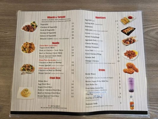 Menu photo 2 Chow's Ramen & Hibachi Tempe, AZ Menu photo 2 Chow's Ramen & Hibachi Tempe, AZ
