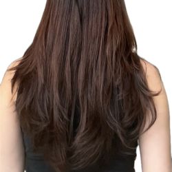 Aveda Institute Portland - This was my hair before my haircut on June 13th 2025