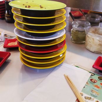 Sushi Mioga - Our damage at happy hour. $19. - Sushi Bars Near Me - Portland, Oregon