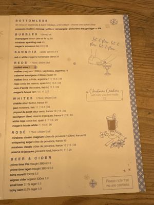 Menu photo 4 Megan’s London, XGL Menu photo 4 Megan’s London, XGL
