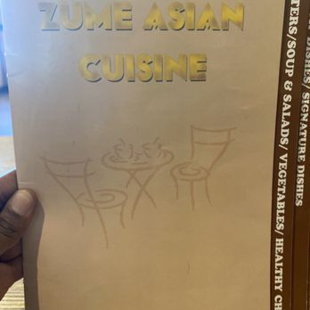 Zume Asian Cuisine - Menu - Asian Fusion Near Me - Denver, Colorado