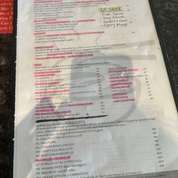Designated GF items clearly marked