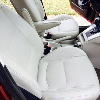 Cesar Professional Auto Detail - No joke these seats were black!!! Now they look as good as they did in the showroom! - Auto Detailing Near Me - Los Angeles, California