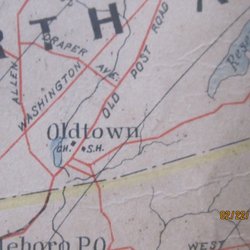 Falls Pond - OLD TOWN 1895.