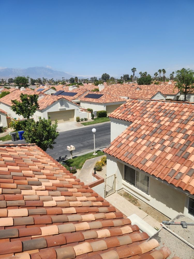 Slide of Steep Flat Roofing