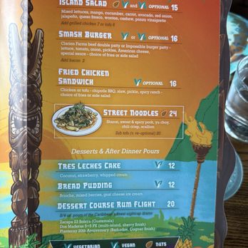 Hidden Harbor - Menu - Cocktail Bars Near Me - Pittsburgh, Pennsylvania