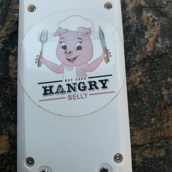 Hangry Belly - Pager to tell you when your order is ready - Burgers Near Me - Long Beach, California