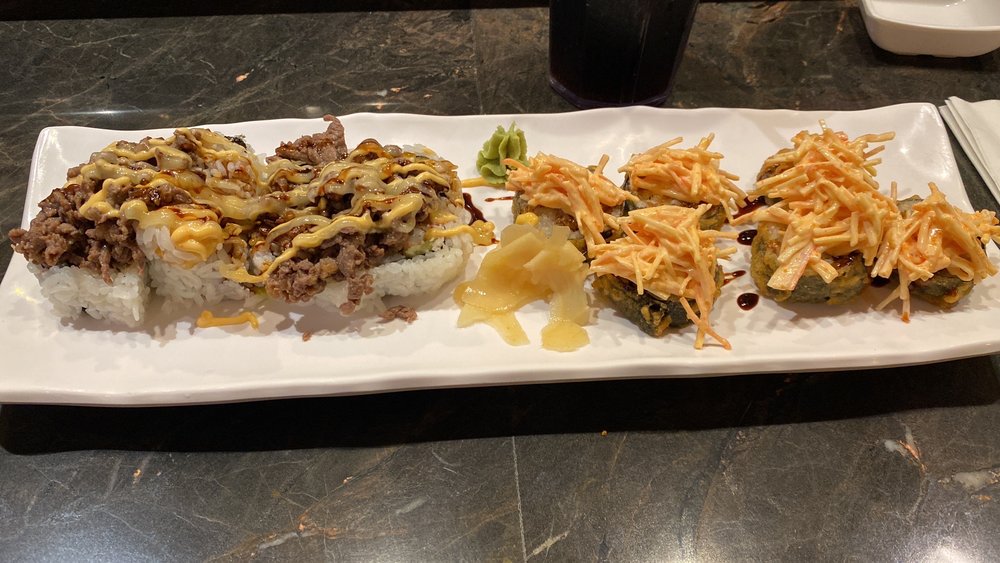 Food from Sushi Garden