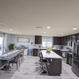 Kitchen/Dining area lights.