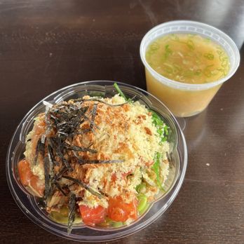 Poke Plus Kenosha - Build Your Own Large Poke Bowl + Miso soup - Hawaiian Near Me - Kenosha, Wisconsin Poke Plus Kenosha - Build Your Own Large Poke Bowl + Miso soup - Hawaiian Near Me - Kenosha, Wisconsin