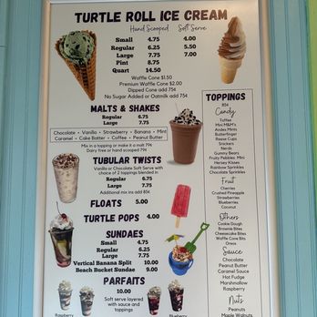 Turtle Roll - Menu - Ice Cream & Frozen Yogurt Near Me - Navarre, Florida