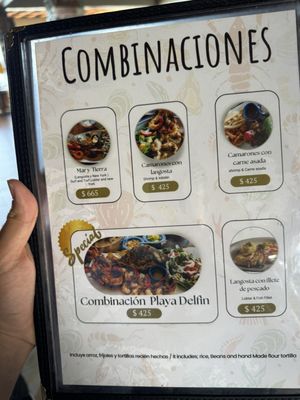 Menu photo 2 Playa Delfin Puerto Nuevo, BCN Menu photo 2 Playa Delfin Puerto Nuevo, BCN