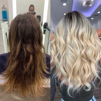 Davida Salon - Before and After - Hair Extensions Near Me - New York, New York