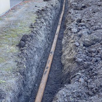 Rooter-Man Sonoma County - Rooter-Man dug up old cast iron pipe with a belly. - Plumbing Near Me - Santa Rosa, California Rooter-Man Sonoma County - Rooter-Man dug up old cast iron pipe with a belly. - Plumbing Near Me - Santa Rosa, California