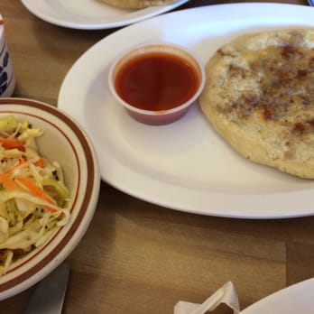Maya's Cafe - Pupusa with curtido - Latin American Near Me - San Jose, California Maya's Cafe - Pupusa with curtido - Latin American Near Me - San Jose, California