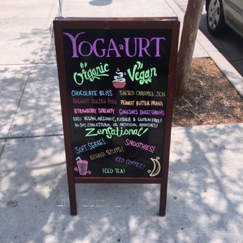 Yoga-urt - Signage - Ice Cream & Frozen Yogurt Near Me - Glendale, California