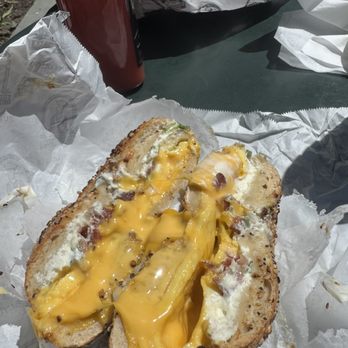 Utopia Bagels - Bacon, Egg, and Cheese - Bagels Near Me - New York, New York