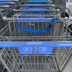 NAS Whidbey Commissary - Commissary carts.