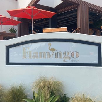 Flamingo Deck - New American Near Me - San Diego, California