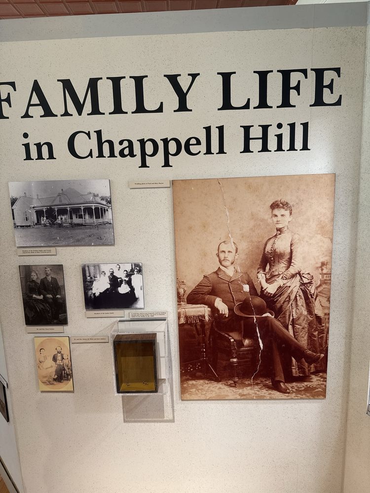 Social spots from Chappell Hill Historical Society Museum