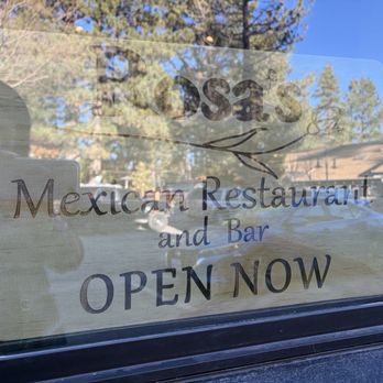 Rosa's - Sign - New Mexican Cuisine Near Me - Big Bear Lake, California