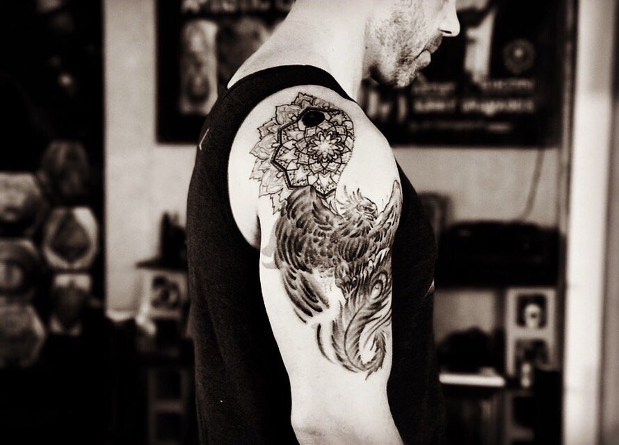 Freehand Tattoo Logo