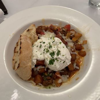 Oceano Bistro - Chorizo Hash - Seafood Near Me - Clayton, Missouri