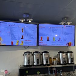 Electric menu boards