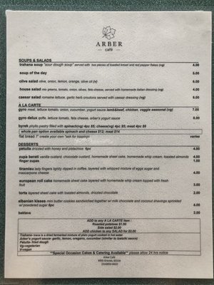 Menu photo 8 Arber Cafè Saint Louis, MO