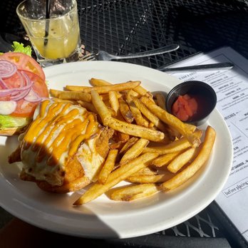 The Woo Bar & Grill - Spicy chicken sandwich - Burgers Near Me - Worcester, Massachusetts The Woo Bar & Grill - Spicy chicken sandwich - Burgers Near Me - Worcester, Massachusetts