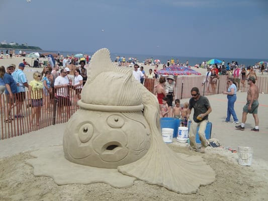 Hampton Beach Sand Sculpting Competition