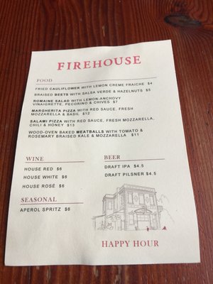 Menu photo 4 Firehouse Restaurant Portland, OR