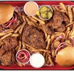M80 chicken - M80 Chicken Sandwich and Fries