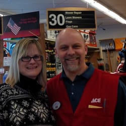 Matt's Ace Hardware - Owners. Matt and Carrie.