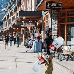 UNLTD Boardshop - UNLTD Boardshop - Convenient location to the bus stop | Banff, Alberta