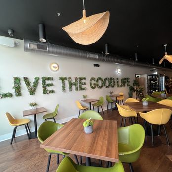 Good Life Cafe - Interior - Vegan Near Me - Columbia, South Carolina Good Life Cafe - Interior - Vegan Near Me - Columbia, South Carolina